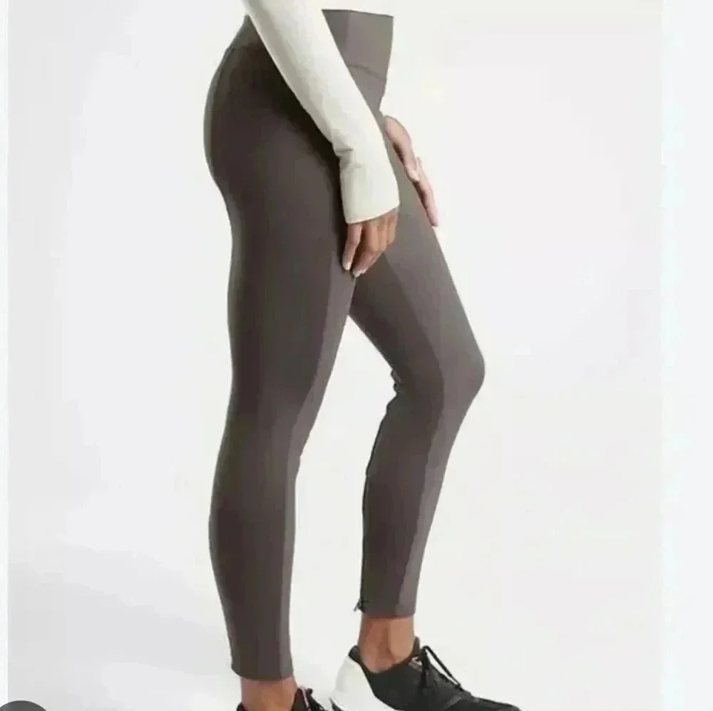 Athleta Headlands Hybrid Tight Pants Shale 2